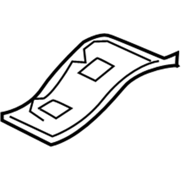 Honda 63218-TBG-A01 Separator, R. Side Sill Reinforcement Extension