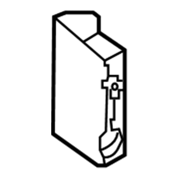 Infiniti 64197-9FV1A BRACE-HOODLEDGE LH