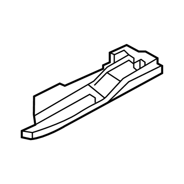 Nissan 87375-5MP0A FINISHER-CUSHION, FRONT SEAT LH LOWER