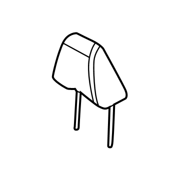 Nissan 86400-5MR1A HEADREST ASSY-FRONT SEAT