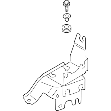 Nissan 47840-6RF0A Bracket-ACTUATOR, ANTISKID