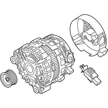 BMW 12-31-8-634-167 Alternator