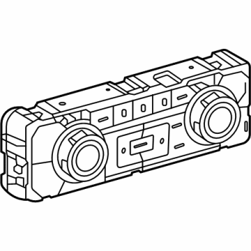 GM 85158275 CONTROL ASM-HTR & A/C USER INTERFACE