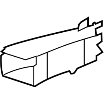 BMW 51-74-7-308-825 Air Duct, Brake, Left