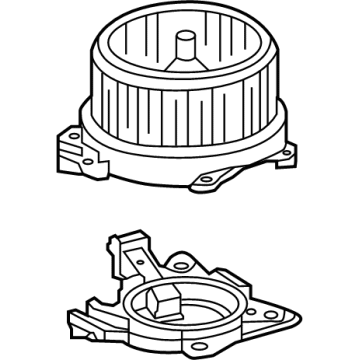 Acura 79307-TZ5-A61 Motor Sub-Assembly, Front Blower