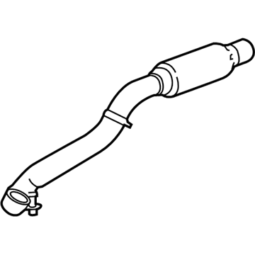Ford K2GZ-5G203-B Front Pipe