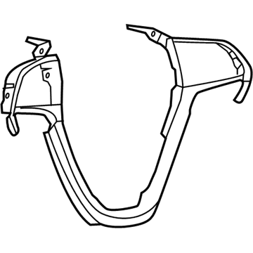 Mopar 5VF02NZ7AA Bezel-Steering Wheel