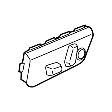 BMW 61-31-5-A1B-FE6 SWITCH SEAT ADJUSTMENT RIGHT:613010