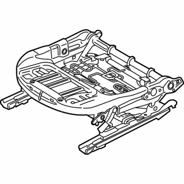 BMW 52-10-7-911-654 ELECTRICAL SEAT MECHANISM, R