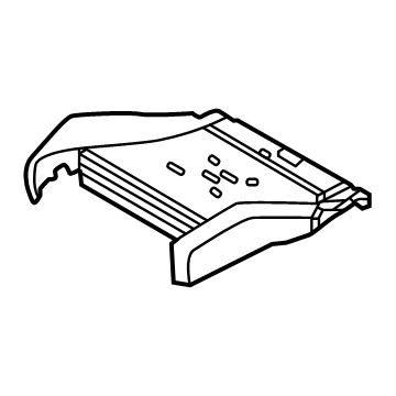 BMW 52-10-9-493-403 FOAM PAD, SPORT SEAT