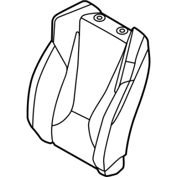 BMW 52-10-5-A1C-B74 COVER, SPORT BACKREST IMIT.
