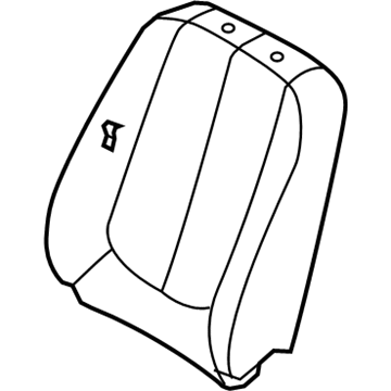 Kia 883011D461458 Back Assembly-Front Seat, LH
