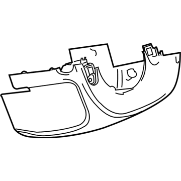 GM 13280411 Lower Column Cover