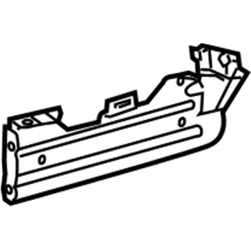 Lexus G920R-75010 Shield Sub-Assy, Hybrid Battery, No.2