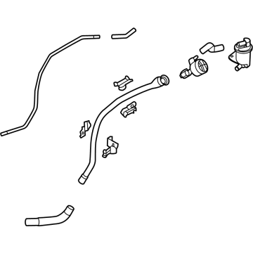 Hyundai 31030-N9500 FILLER NECK & HOSE ASSY