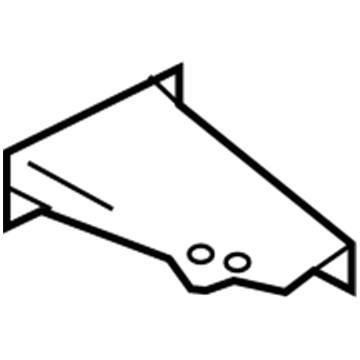 Infiniti 748B0-5CA1A Gusset-Floor Rear, RH