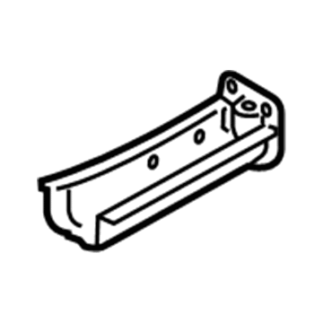 Infiniti 75520-5CA0A Extension-Side Member, Rear RH