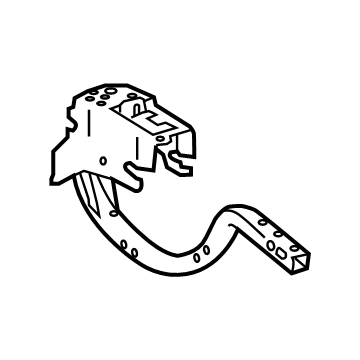 Lexus 64520-53111 Hinge Assembly, Luggage