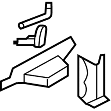 Ford 9G1Z-54108A26-A Mount Assembly