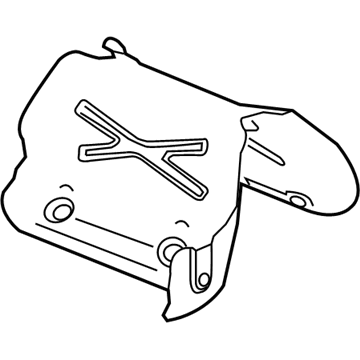 GM 23463337 Shield-Fuel Tank