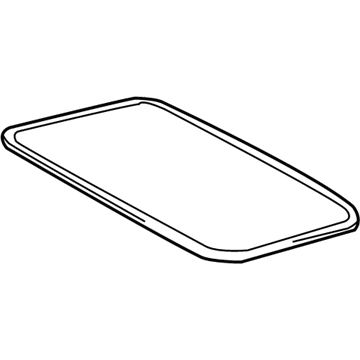 Toyota 63201-0C020 Sunroof Glass