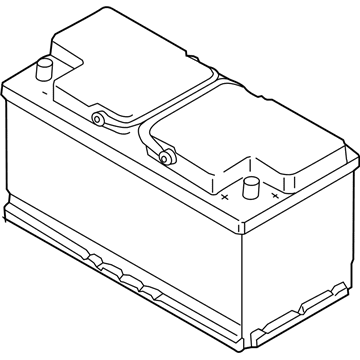 BMW 61-21-7-598-775 Battery, Manuf.: Exide (Warranty Only)