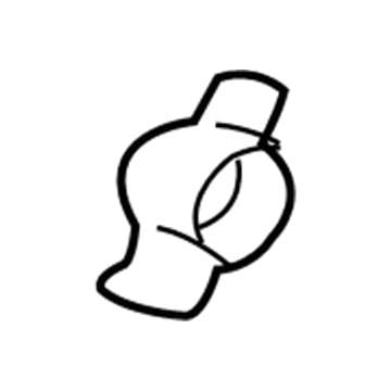 Hyundai 82443-27000 Stopper-Door Glass Rear, RH
