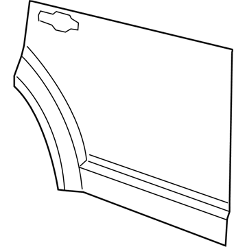 Mopar 68067464AF Door-Door Outer Repair