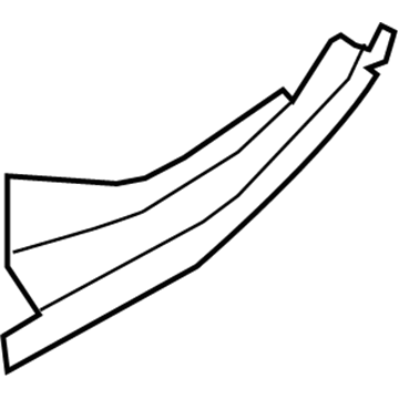 BMW 51-47-7-289-883 Cover Strip, Entrance, Inner Rear Left