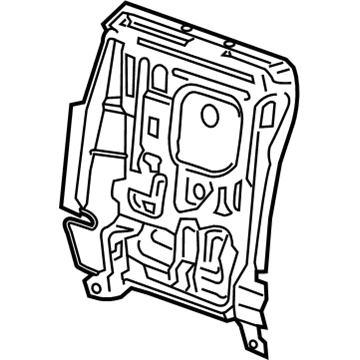 Ford GD9Z-96613A38-C Seat Back Frame
