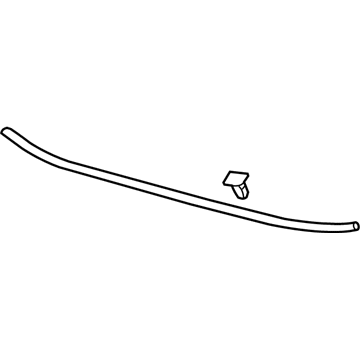 Lexus 53383-60080 Seal, Hood To Cowl Top