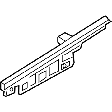 BMW 51-77-7-351-137 Retaining Strip, Sill, Rear Left
