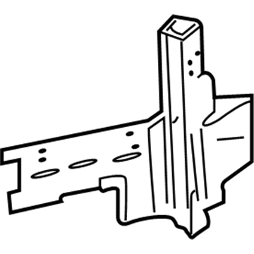 BMW 41-13-7-006-221 Left Rollover Bar Support