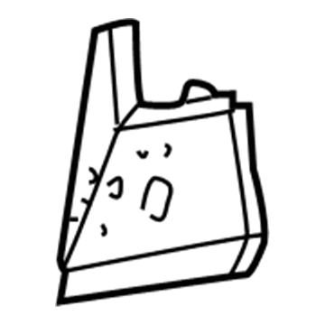 BMW 41-14-7-006-233 Partition Floor Panel Top Left