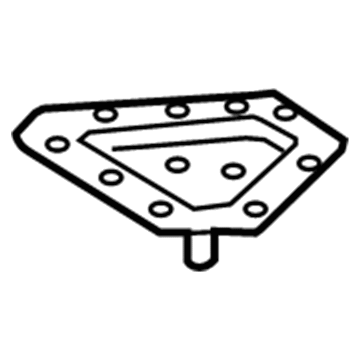 Lexus 58223-0E010 Reinforcement, Floor