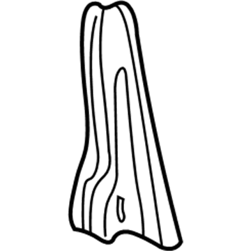Honda 66521-S5D-A00ZZ Gusset, R. RR. Bulkhead