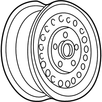 GM 9591875 Wheel