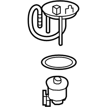 Lexus 77024-42070 Plate Sub-Assembly, Fuel