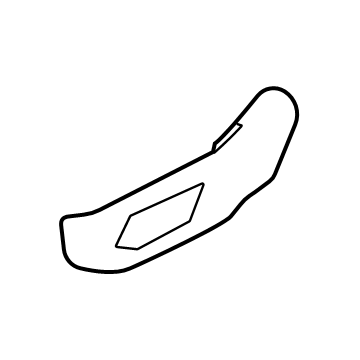 Hyundai 88010-L1410-NNB SHIELD COVER-FR SEAT OTR, LH