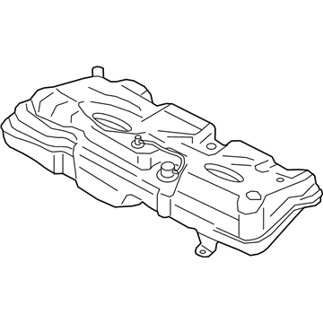 BMW 16-11-7-435-195 Plastic Fuel Tank