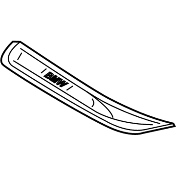 BMW 51-47-7-193-471 Rear Left Entrance Cover