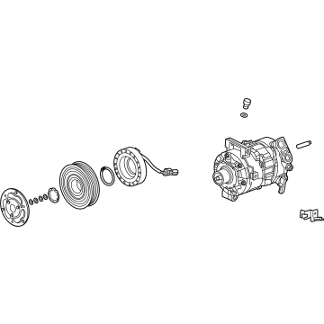 GM 84441372 Compressor