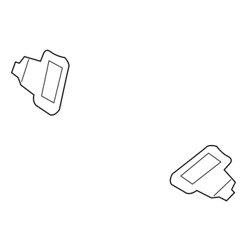 Mopar 55078095AE Lamp-License Plate