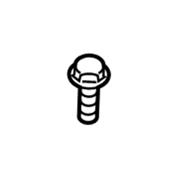 Ford -W505003-S424 Sunvisor Screw