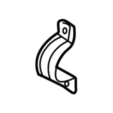 Kia 0K30A32133 Plate-Clamp, Tube