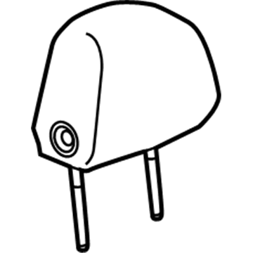 GM 23248104 Headrest