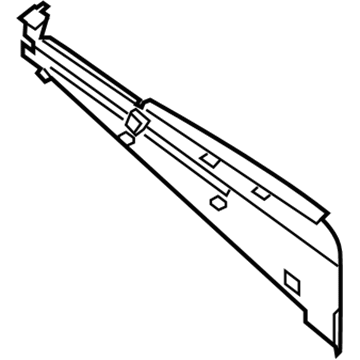 Nissan 96992-ZR00A Panel-Console, A