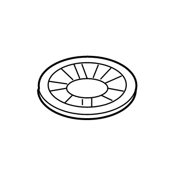 Kia 55334J5000 Pad-Rear Spring, Upper