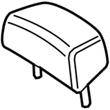 BMW 52-20-7-256-537 Headrest Leather