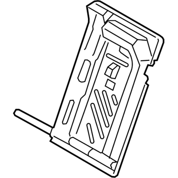 BMW 52-20-7-235-434 Frame, Backrest Left